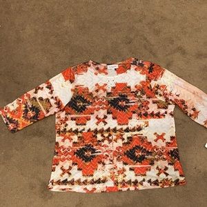 Breckenridge Painted Desert top size 2x NWT